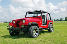 Load image into Gallery viewer, Jeep 50 Inch Straight LED Light Bar Upper Windshield Mounts 87-95 YJ Rough Country