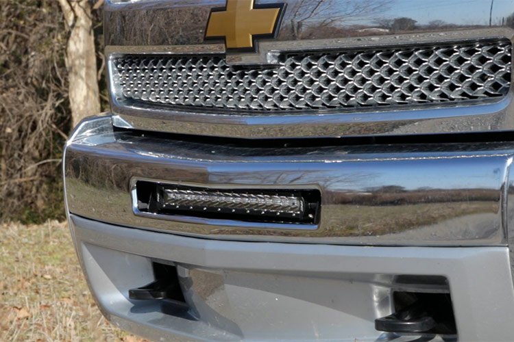 Rough Country LED Light Bars Chevrolet 20 Inch Single Row LED Bumper Mount 07-13 Silverado 1500 Rough Country - 70523