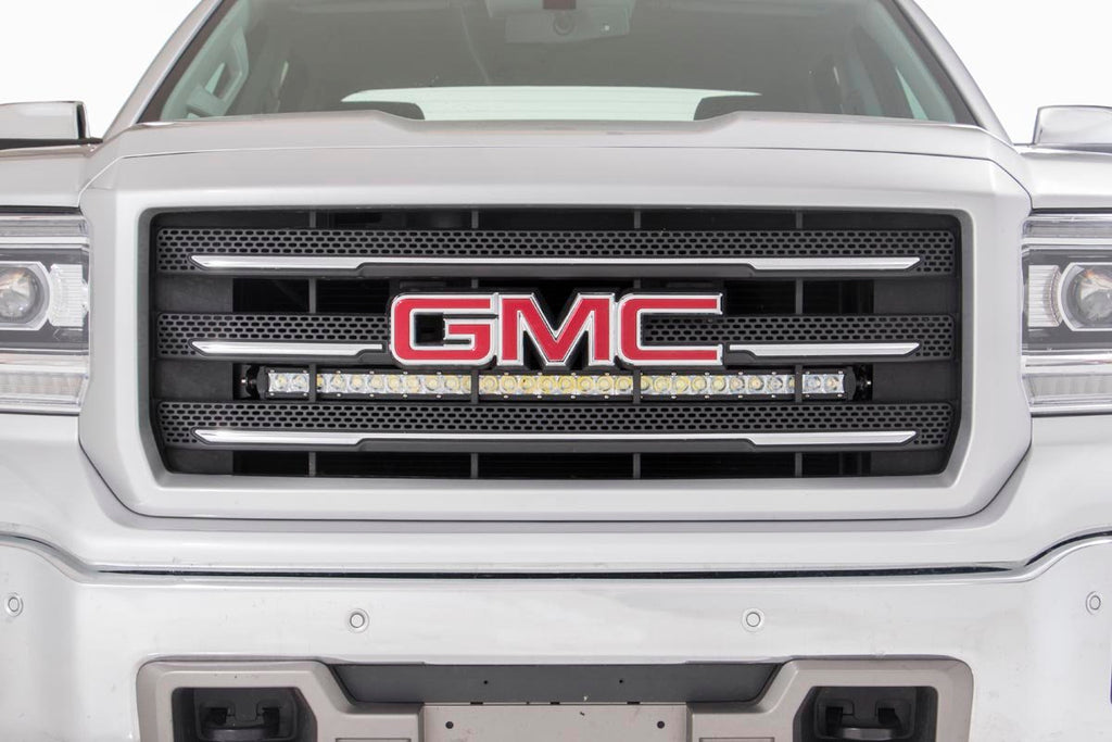 30 Inch Curved Cree LED Grille Kit Single Row 14-18 Silverado/Sierra 1500 Rough Country