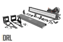 Load image into Gallery viewer, Ford 20 Inch LED Bumper Kit Chrome Series w/Amber DRL 05-07 F-250/350 Rough Country
