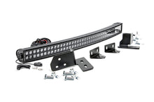 Load image into Gallery viewer, Ford 40 Inch Curved LED Light Bar Bumper Kit Black Series 11-16 F-250 Super Duty Rough Country
