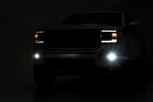 Load image into Gallery viewer, Rough Country Fog Lights 2 Inch Cree LED Fog Light Kit Black Series 14-15 Sierra 1500 Rough Country - 70689