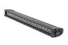 Load image into Gallery viewer, Rough Country LED Light Bars 20 Inch CREE LED Light Bar Single Row Black Series w/Cool White DRL Rough Country - 70720BLDRL