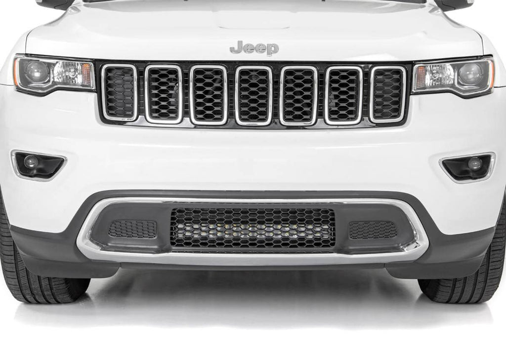 Jeep 20.0 Inch LED Bumper Kit Black Series w/ Amber DRL 11-20 Jeep WK2 Grand Cherokee Rough Country