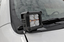 Load image into Gallery viewer, Toyota 4Runner 2 Inch LED Lower Windshield Ditch Kit Black Series w/Cool White DRL For 14-Pres 4Runner Rough Country