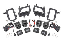Load image into Gallery viewer, Ford LED Fog Light Kit Black Series w/ SAE LED Fog Light 15-19 F-150 Rough Country