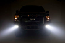 Load image into Gallery viewer, Ford LED Fog Light Kit Black Series w/ SAE LED Fog Light 15-19 F-150 Rough Country