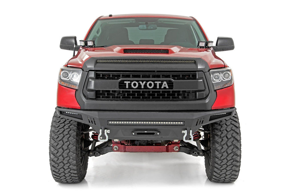 Rough Country LED Light Kit Toyota 2-inch LED Lower Windshield Ditch Kit (14-20 Tundra Black Series Flood Pattern) Rough Country - 70836