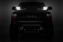 Load image into Gallery viewer, Rough Country LED Light Kit Toyota 2-inch LED Lower Windshield Ditch Kit (14-20 Tundra Black Series Flood Pattern) Rough Country - 70836