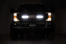 Load image into Gallery viewer, LED Light Kit Grille Mount 10 Inch Black Series Slimline 20-21 Ford Super Duty Rough Country
