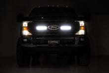 Load image into Gallery viewer, Rough Country LED Light Bars LED Light Kit Grille Mount 10 Inch Black Series Slimline 20-21 Ford Super Duty Rough Country - 70898