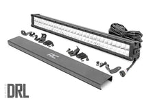 Load image into Gallery viewer, 30-inch Cree LED Light Bar Dual Row Chrome Series w/ Cool White DRL Rough Country
