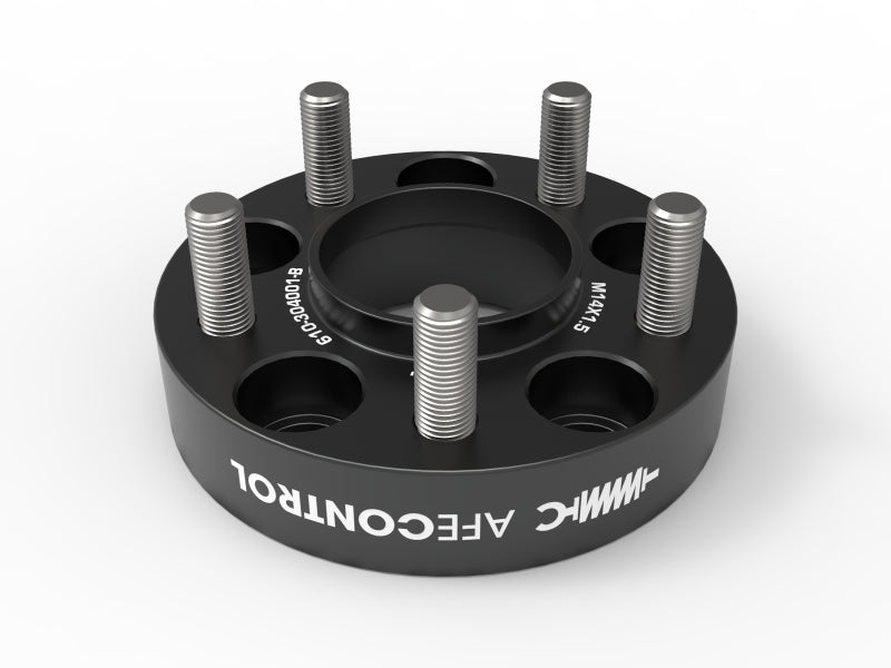 aFe Wheel Spacers & Adapters aFe CONTROL Billet Aluminum Wheel Spacers 5x114.3 CB70.5 1.25in - 15-24 Ford Mustang/20-23 Explorer