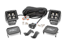 Load image into Gallery viewer, Ford 2-inch LED Lower Windshield Ditch Kit w/ Amber DRL 15-21 Ford F-150 Rough Country