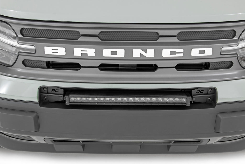 Ford 20.0 Inch LED Bumper Kit w/ Black Series LED 21-Up Ford Bronco Sport Rough Country