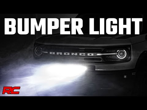 Ford 20.0 Inch LED Bumper Kit w/ Black Series White DRL LED 21-Up Ford Bronco Sport Rough Country