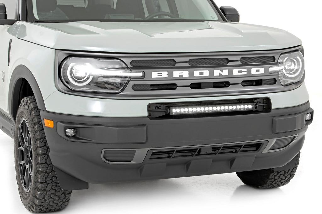 Rough Country LED Light Kit Ford 20.0 Inch LED Bumper Kit w/ Black Series White DRL LED 21-Up Ford Bronco Sport Rough Country - 71037