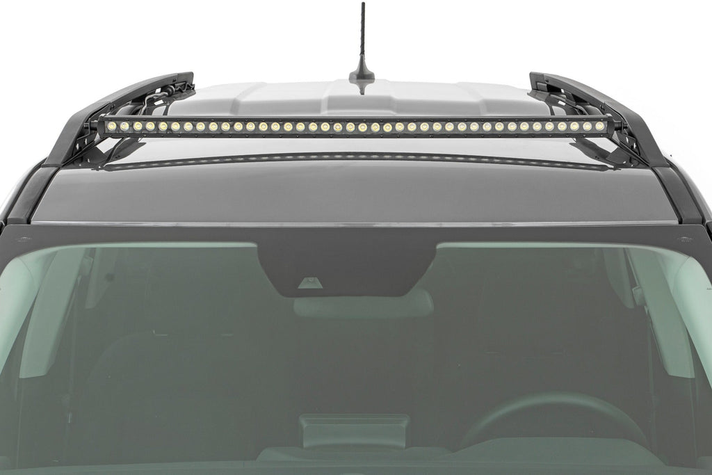 Rough Country Roof Rack Ford 40-inch LED Light Bar Roof Rack Mounting Kit 2021 Ford Bronco Sport Rough Country - 71039