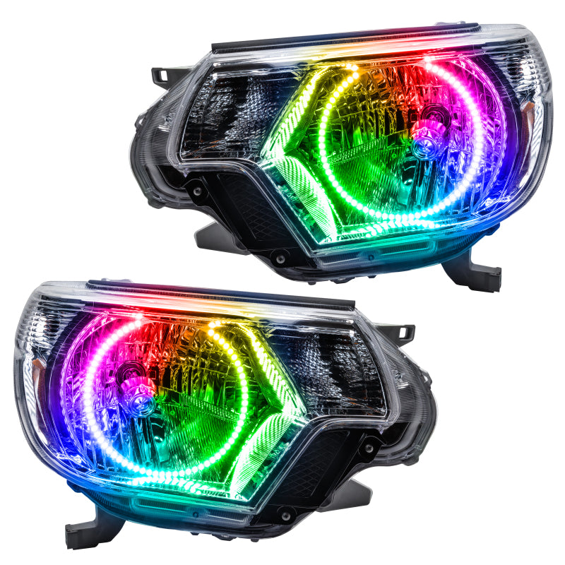 ORACLE Lighting Headlights Oracle 12-15 Toyota Tacoma SMD HL - ColorSHIFT w/ BC1 Controller