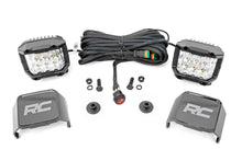Load image into Gallery viewer, LED Light Ditch Mount 2 Inch Chrome Series Pair Wide 21-UP Ford Bronco Rough Country