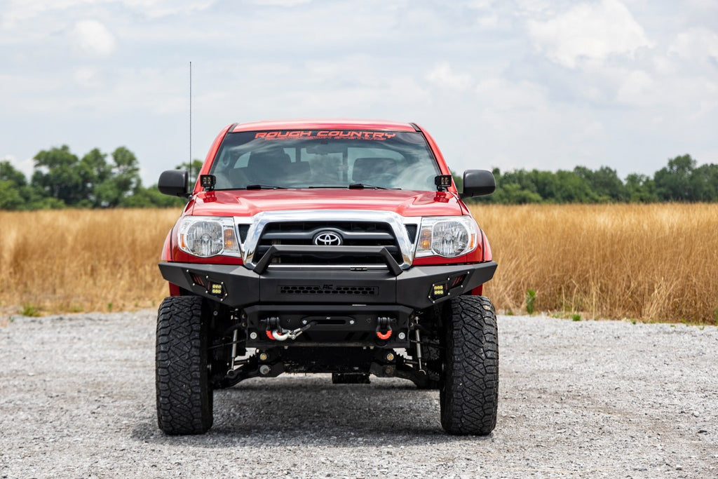 Rough Country LED Light Kit LED Light Kit Ditch Mount 2 Inch Black Pair Flood Toyota Tacoma (05-15) Rough Country - 71088