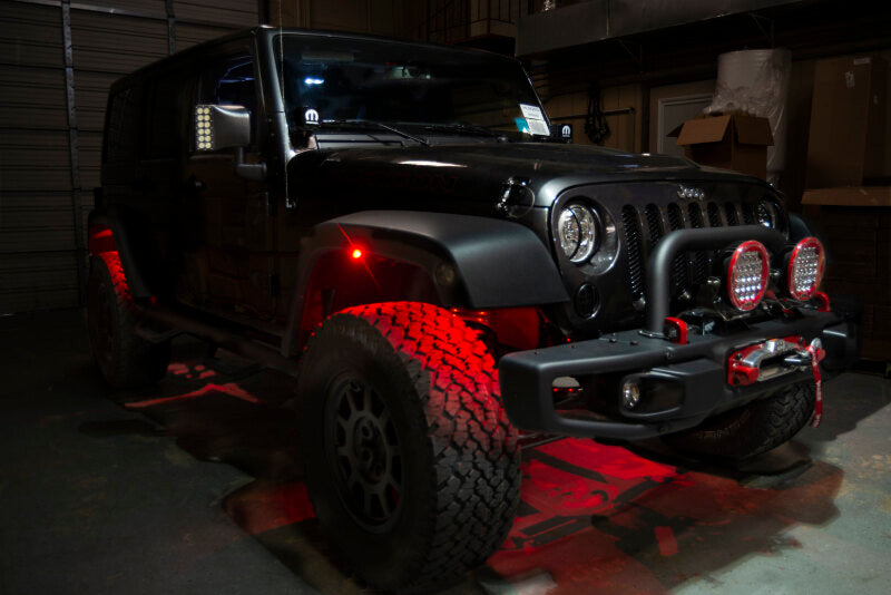 ORACLE Lighting Light Bars & Cubes Oracle Bluetooth + RF Underbody Rock Light Kit - 8 PCS - ColorSHIFT SEE WARRANTY