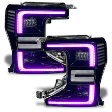 Load image into Gallery viewer, ORACLE Lighting Headlights Oracle 2022 Ford F250/350 Super Duty Dynamic ColorSHIFT Headlight DRL Kit w/Switchback SEE WARRANTY