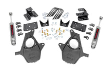 Load image into Gallery viewer, 2 Inch Front Lowering Kit 4 Inch Rear Lowering Alum/Stamped Knuckle 14-18 Chevy/GMC 1500 Rough Country