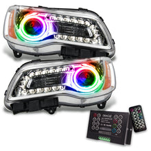 Load image into Gallery viewer, ORACLE Lighting Headlights Oracle 11-14 Chrysler 300C SMD HL - Chrome - NON HID - ColorSHIFT w/ 2.0 Controller SEE WARRANTY