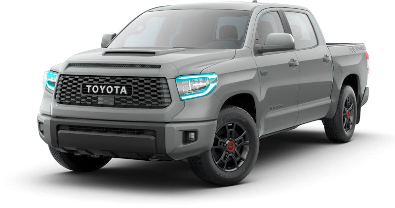 ORACLE Lighting Headlights Oracle 18-21 Toyota Tundra Dynamic ColorSHIFT Headlight DRL Upgrade Kit SEE WARRANTY