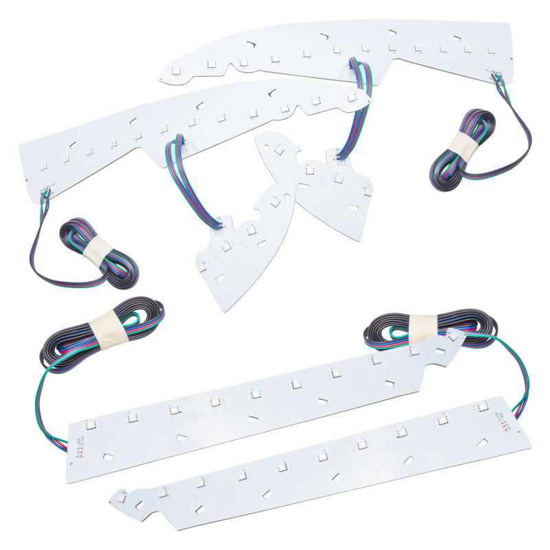 ORACLE Lighting Headlights Oracle 14-15 GMC Sierra Headlight DRL Upgrade Kit - ColorSHIFT w/o Controller SEE WARRANTY