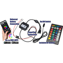 Load image into Gallery viewer, ORACLE Lighting Light Strip LED ORACLE Lighting LED Illuminated Wheel Rings - ColorSHIFT RGB+W SEE WARRANTY