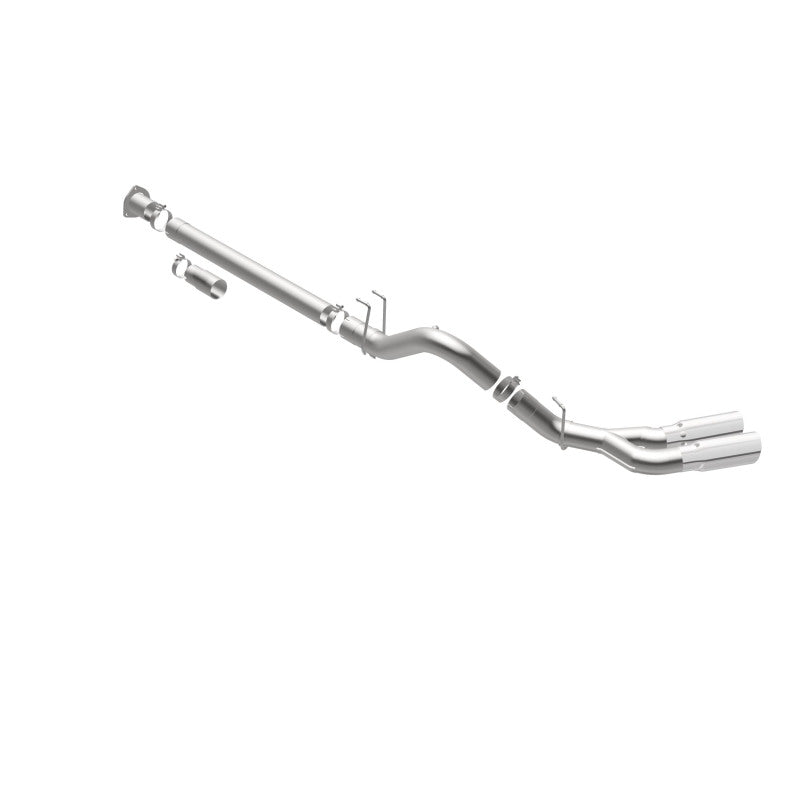 Magnaflow DPF Back MagnaFlow 08-17 Ford F-250/F-350/F-450 4.6L/6.7 DPF-Back SS 4in Dual Single Passenger Side Rear Exit
