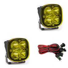 Load image into Gallery viewer, LED Light Pods Baja Amber Lens Spot Pair Squadron Racer Edition Baja Designs
