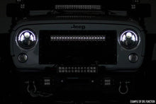 Load image into Gallery viewer, Curved Cree LED Light Bar 50 Inch Dual Row Black Series w/Cool White DRL Rough Country