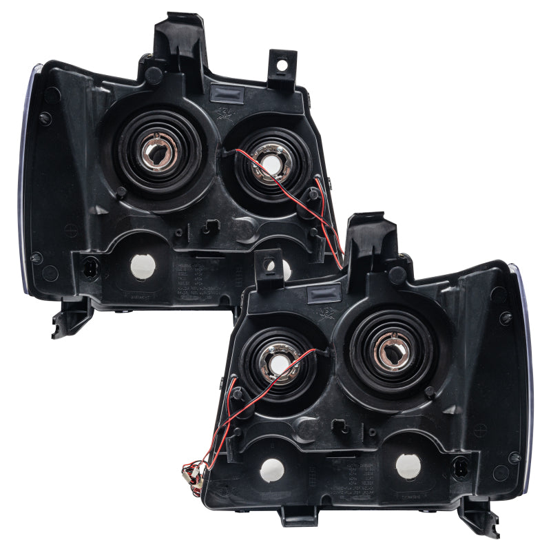 ORACLE Lighting Headlights Oracle 07-13 Chevrolet Avalanche Pre-Assembed SMD Headlights - Red