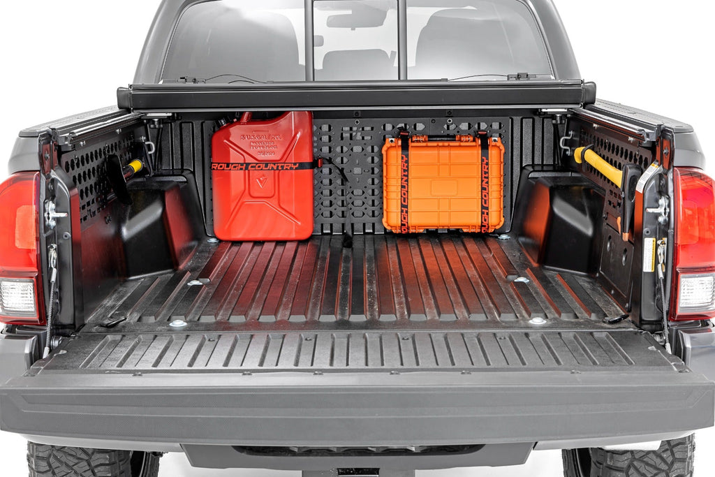 Rough Country Molle Panel Molle Bed Mounting Panels Combo 05-22 Toyota Tacoma 2WD/4WD Rough Country - 73105