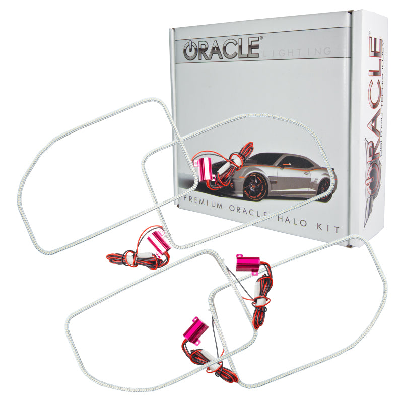 ORACLE Lighting Headlights Oracle Ford F250/350 11-16 LED Halo Kit (Square Ring Design) - White SEE WARRANTY