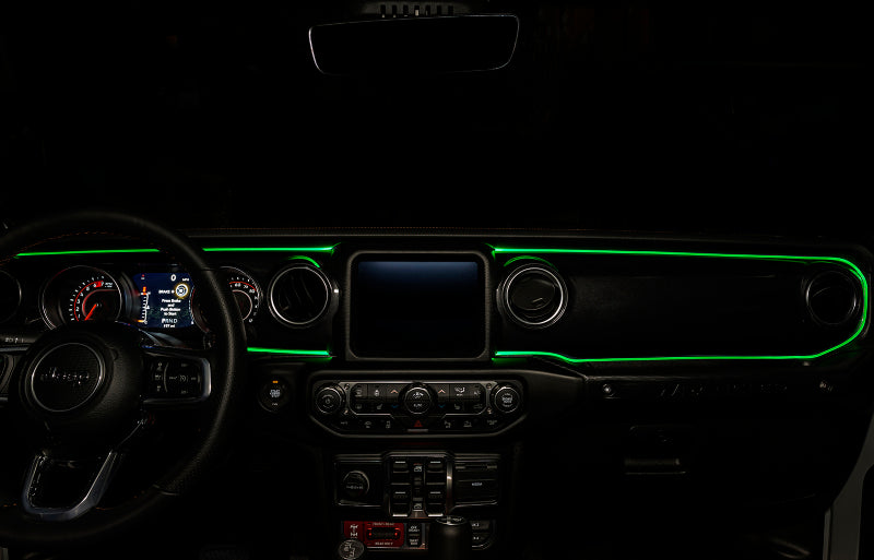 ORACLE Lighting Light Accessories and Wiring ORACLE Lighting Jeep Wrangler JL / Gladiator JT ColorSHIFT Fiber Optic LED Interior Kit SEE WARRANTY