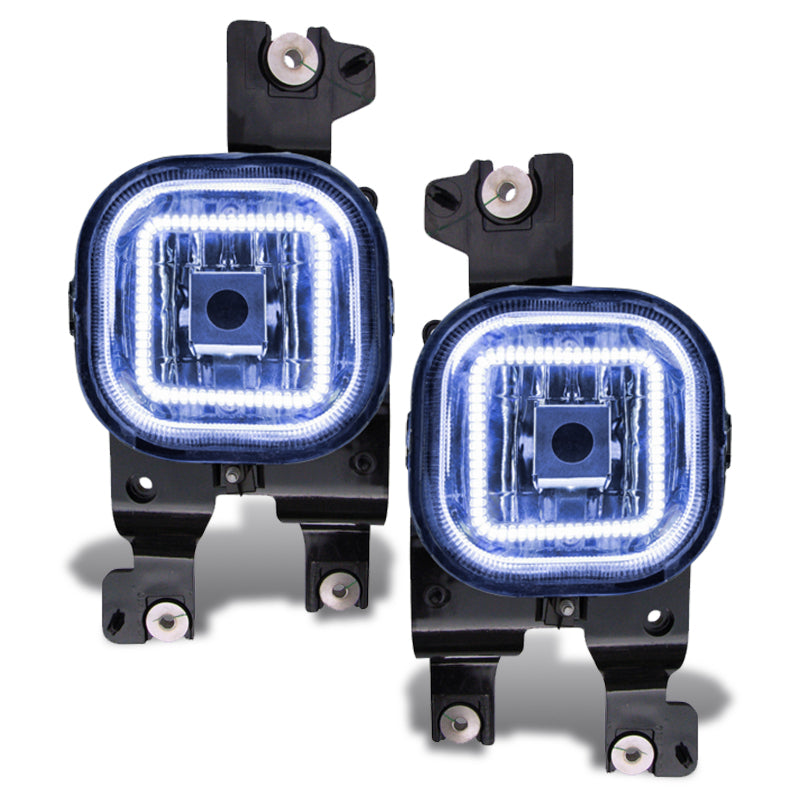 ORACLE Lighting Fog Lights Oracle Ford Superduty 08-10 LED Fog Light Halo Kit - White SEE WARRANTY