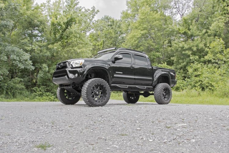 Rough Country Lift Kits 6.0 Inch Toyota Suspension Lift Kit w/ Vertex Coilovers and V2 Shocks (05-15 Tacoma 4WD/2WD) Rough Country - 74757