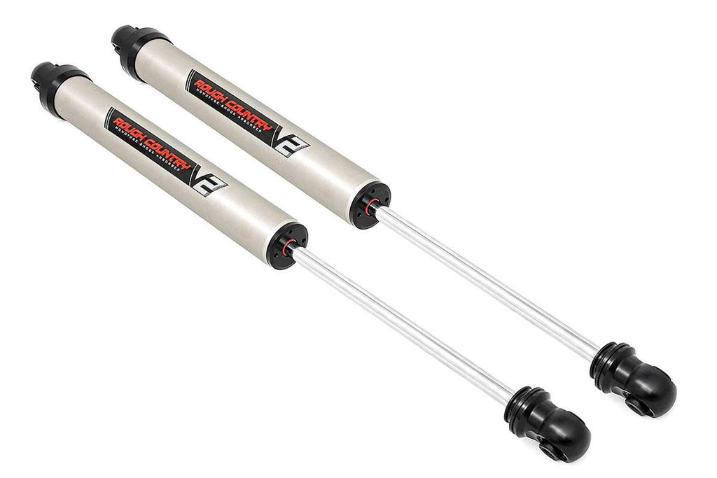 Rough Country Shock Absorber Dodge RAM 3500 4WD 03-20 V2 Rear Monotube Shocks Pair 0-6 Inch Rough Country - 760744_A