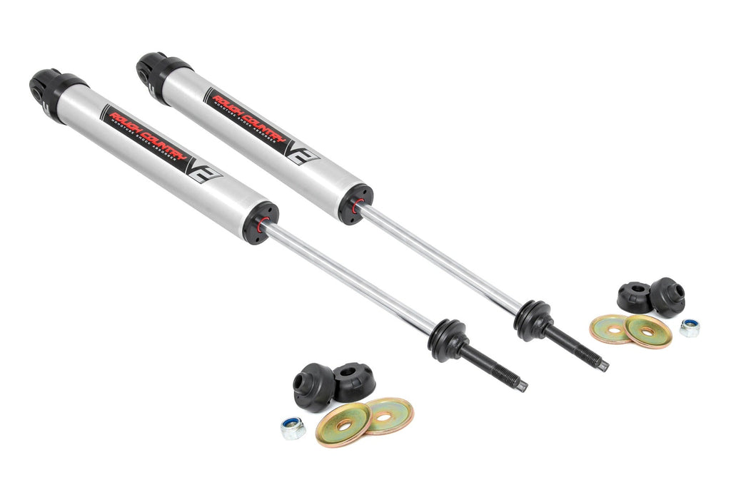 Rough Country Shock Absorber 03-20 Ram 2500/3500 4WD V2 Front Monotube Shocks Pair 2.5 Inch Rough Country - 760800_B