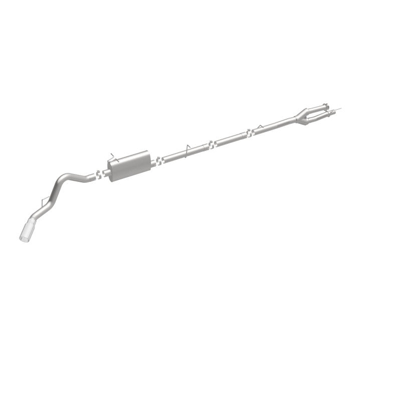 Magnaflow Catback MagnaFlow Sys C/B 11-15 Ford Super Duty F250 6.2L EC CC, SS 3.5in Single Rear Pass Side Ext 5in Tip