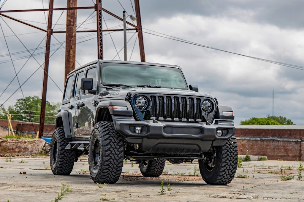 Rough Country Lift Kits 3.5 Inch Jeep Suspension Lift Kit Control Arm Drop (18-20 Wrangler JL Diesel) Rough Country - 78130