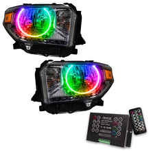 Load image into Gallery viewer, ORACLE Lighting Headlights Oracle 14-17 Toyota Tundra SMD HL - ColorSHIFT w/ 2.0 Controller SEE WARRANTY