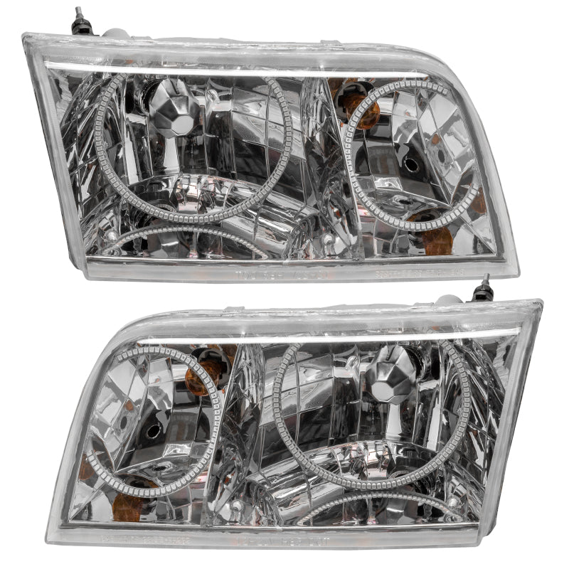 ORACLE Lighting Headlights Oracle 98-11 Ford Crown Victoria SMD HL - Chrome - Halogen - ColorSHIFT w/o Controller SEE WARRANTY