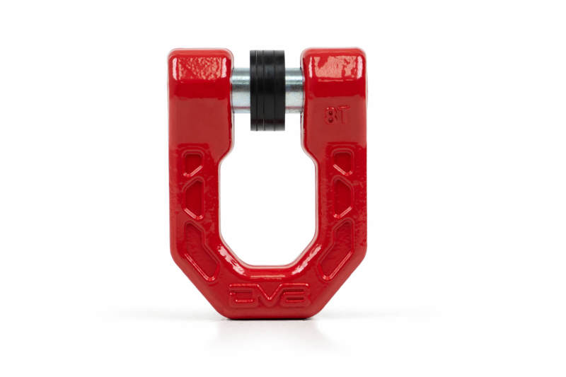 DV8 Offroad Bumper Accessories DV8 Offroad Elite Series D-Ring Shackles - Pair (Red)