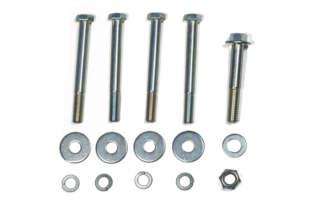 Jeep Frame Side Track Bar Reinforcement Bracket Hardware Kit Yeti XD For 07-18 Wrangler JK Steer Smarts
