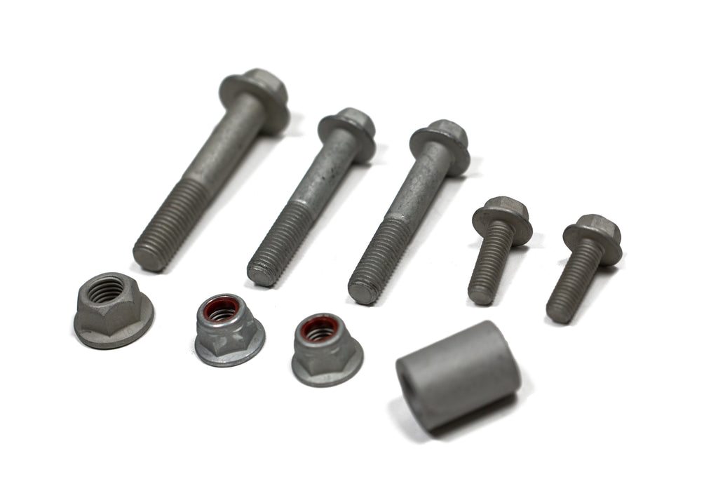 Jeep Track Bar Relocation Bracket Replacement Hardware Kit 07-24 Wrangler JK/JL/Gladiator Steer Smarts
